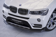 Spoiler pod přední nárazník CSR CUP pro BMW X3 (F25) LCI - carbon look matný