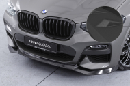 Spoiler pod přední nárazník CSR CUP pro BMW X3 G01 M-Paket - černá struktura