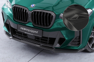 Spoiler pod přední nárazník CSR CUP pro BMW X3 G01 M-Paket / M40i / M40d (LCI) 2021- carbon look ...