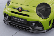 Spoiler pod přední nárazník CSR CUP pro Fiat 500 Abarth 595 - carbon look lesklý