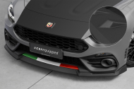 Spoiler pod přední nárazník CSR CUP pro Fiat Abarth 124 Spider - černá struktura