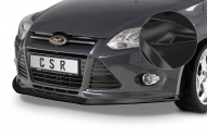 Spoiler pod přední nárazník CSR CUP pro Ford Focus MK3 10-14 černý lesklý