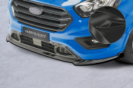 Spoiler pod přední nárazník CSR CUP pro Ford Tourneo Custom - carbon look lesklý