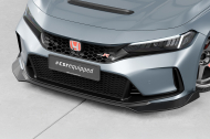Spoiler pod přední nárazník CSR CUP pro Honda Civic (FL5) Type R 2022- carbon look lesklý