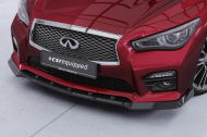 Spoiler pod přední nárazník CSR CUP pro Infiniti Q50 - carbon look lesklý