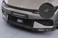 Spoiler pod přední nárazník CSR CUP pro Kia EV6 GT / GT-Line 2021- černá struktura