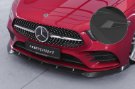 Spoiler pod přední nárazník CSR CUP pro Mercedes Benz A-Klasse 177 A35 AMG/AMG-Line - černá struk...