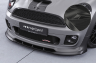 Spoiler pod přední nárazník CSR CUP pro Mini Cooper Coupe JCW (R58/R59) - carbon look lesklý