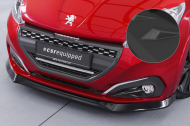 Spoiler pod přední nárazník CSR CUP pro Peugeot 208 GTi černá struktura