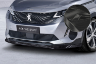 Spoiler pod přední nárazník CSR CUP pro Peugeot 3008 II 2020- carbon look lesklý