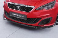 Spoiler pod přední nárazník CSR CUP pro Peugeot 308 GTi 2017-2021 carbon look lesklý