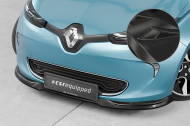 Spoiler pod přední nárazník CSR CUP pro Renault Zoe 2012- carbon look lesklý