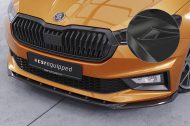 Spoiler pod přední nárazník CSR CUP pro Škoda Fabia 4 - carbon look lesklý