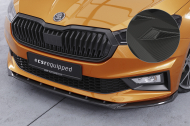 Spoiler pod přední nárazník CSR CUP pro Škoda Fabia 4 - carbon look matný