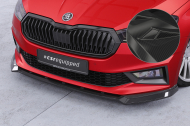 Spoiler pod přední nárazník CSR CUP pro Škoda Fabia 4 Monte Carlo - carbon look lesklý