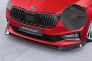 Spoiler pod přední nárazník CSR CUP pro Škoda Fabia 4 Monte Carlo - černý matný