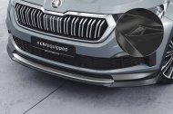 Spoiler pod přední nárazník CSR CUP pro Škoda Kodiaq 2021-  carbon look lesklý