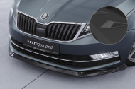 Spoiler pod přední nárazník CSR CUP pro Škoda Octavia 3 (Typ 5E) - černá struktura