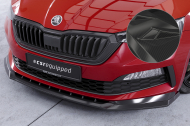 Spoiler pod přední nárazník CSR CUP pro Škoda Scala Monte Carlo - carbon look lesklý
