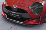 Spoiler pod přední nárazník CSR CUP pro Toyota Yaris (XP21) - carbon look lesklý