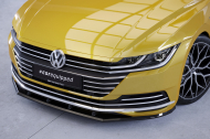 Spoiler pod přední nárazník CSR CUP pro VW Arteon - carbon look matný