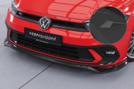 Spoiler pod přední nárazník CSR CUP pro VW Polo 6 2G (Typ AW) GTI / R-Line - černá struktura