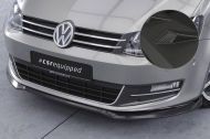 Spoiler pod přední nárazník CSR CUP pro VW Sharan 2 (7N) - carbon look matný
