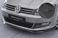 Spoiler pod přední nárazník CSR CUP pro VW Sharan 2 (7N) - černý matný