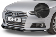 Spoiler pod přední nárazník CSR CUP pro Audi A4 B9 (8W) 15-19 carbon look lesklý