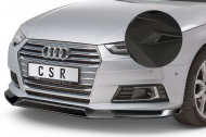 Spoiler pod přední nárazník CSR CUP pro Audi A4 B9 (8W) 15-19 carbon look matný