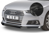 Spoiler pod přední nárazník CSR CUP pro Audi A4 B9 (8W) 15-19 černý lesklý