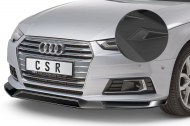 Spoiler pod přední nárazník CSR CUP pro Audi A4 B9 (8W) 15-19 černý matný