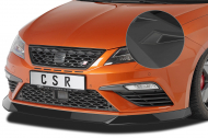 Spoiler pod přední nárazník CSR CUP - Seat Leon III (Typ 5F) Cupra/FR černý matný