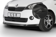 Spoiler pod přední nárazník CSR CUP - Škoda Citigo 11-17 carbon look lesklý