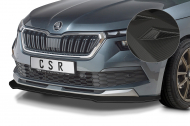 Spoiler pod přední nárazník CSR CUP - Škoda Kamiq 19- carbon look matný 