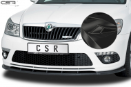Spoiler pod přední nárazník CSR CUP - Škoda Octavia II (1Z) RS 9-13 černý lesklý
