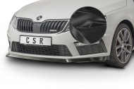 Spoiler pod přední nárazník CSR CUP - Škoda Octavia III 5E RS carbon look lesklý