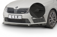 Spoiler pod přední nárazník CSR CUP - Škoda Octavia III 5E RS carbon look matný