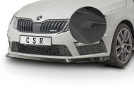 Spoiler pod přední nárazník CSR CUP - Škoda Octavia III 5E RS černý matný