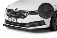 Spoiler pod přední nárazník CSR CUP - Škoda Superb III 19- (Typ 3V)  - carbon look matný