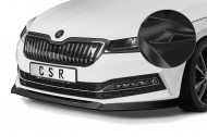 Spoiler pod přední nárazník CSR CUP - Škoda Superb III 19- (Typ 3V)  - černý lesklý