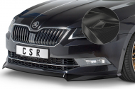 Spoiler pod přední nárazník CSR CUP - Škoda Superb III (Typ 3V) carbon look lesklý