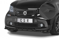 Spoiler pod přední nárazník CSR CUP -Smart Fortwo 453 Brabus černý matný 