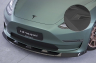 Spoiler pod přední nárazník CSR CUP - Tesla Model 3 černý matný