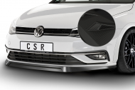 Spoiler pod přední nárazník CSR CUP - VW Golf 7 17-20  carbon look matný