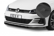 Spoiler pod přední nárazník CSR CUP - VW Golf 7 GTI / GTD 17- černý matný