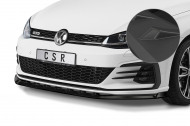 Spoiler pod přední nárazník CSR CUP - VW Golf 7 GTI / GTD 17- černý matný