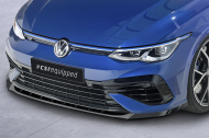 Spoiler pod přední nárazník CSR CUP - VW Golf 8 (CD) R - carbon look lesklý