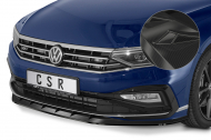 Spoiler pod přední nárazník CSR CUP - VW Passat B8 R-line Typ 3G carbon look lesklý