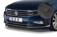 Spoiler pod přední nárazník CSR CUP - VW Passat B8 Typ 3G 2019- černý matný